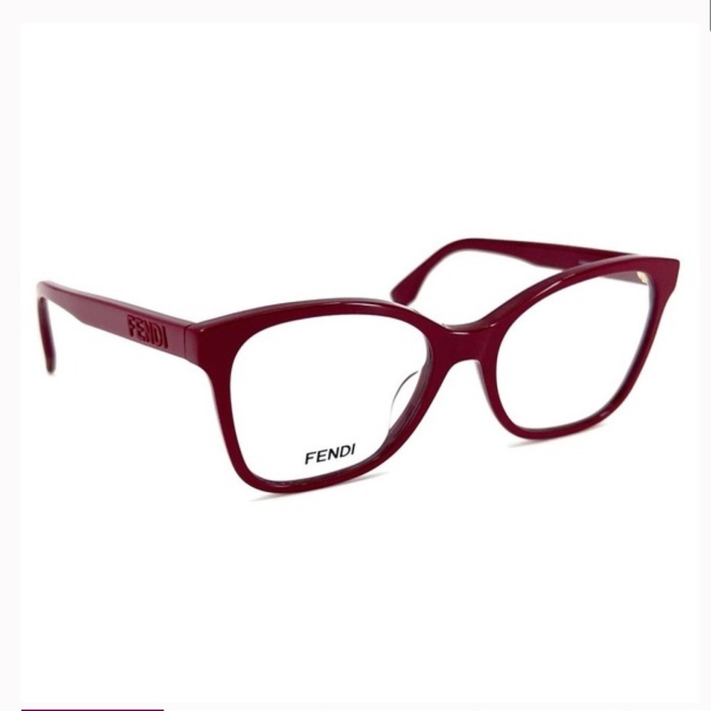 NEW Fendi | Rx Red Burgundy Frame Eyewear Eye Glasses